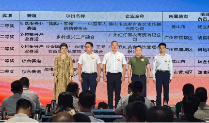 广东省退役军人创业创新大赛</br>第1赛区复赛 第2名